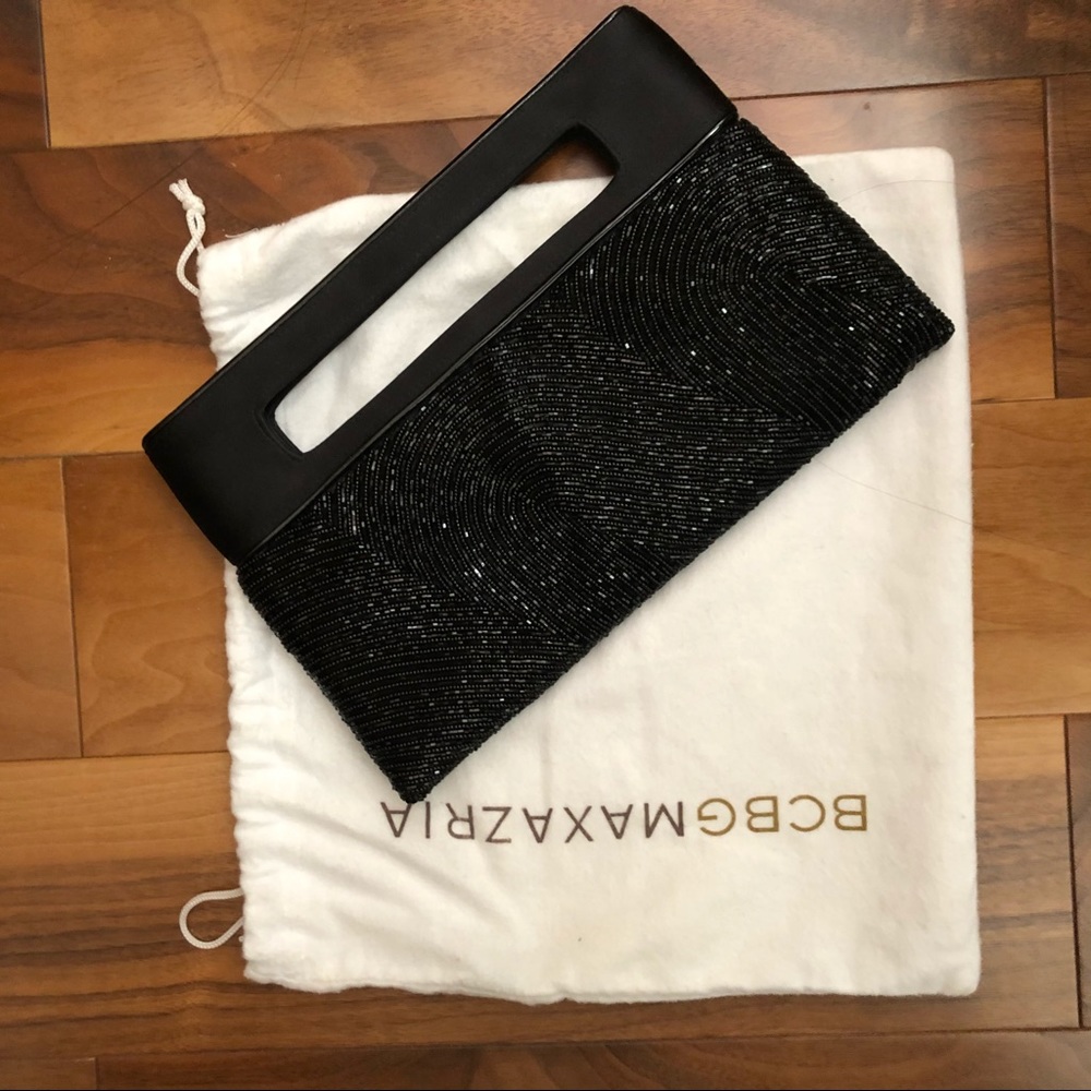 BCBGMaxAzria beaded clutch purse
